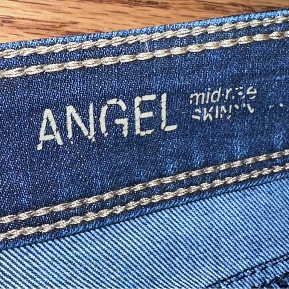 REVOLVE DL1961 Angel Mid Rise Skinny Jeans Size 27 EUC - Picture 6 of 15